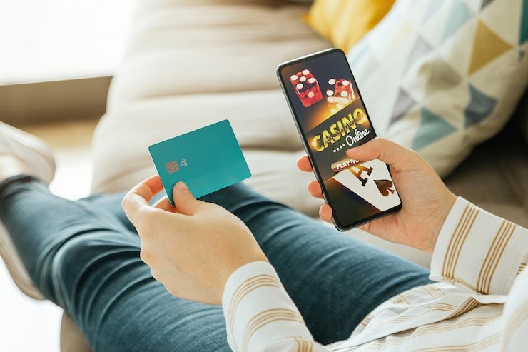 Antarmuka permainan Prediksi Angka moonbet di smartphone
